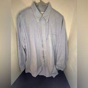 Brooks Brothers Regent Slim Fit  Blue Non-Iron Dress Shirt 17 1/2-33